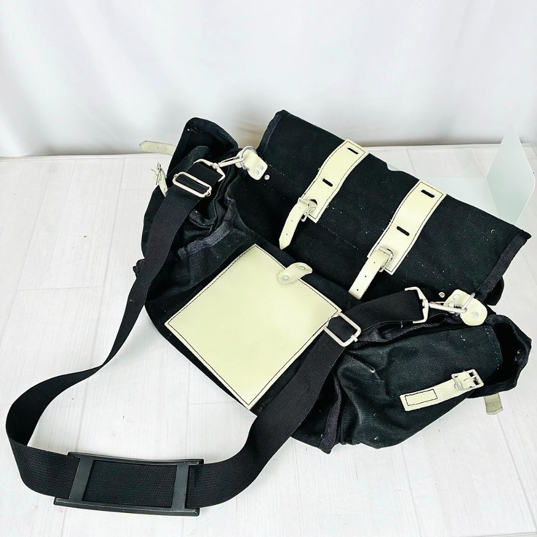 ★美品★ Carradice サドルバッグ 英国製 自転車 本革 キャンバス 黒