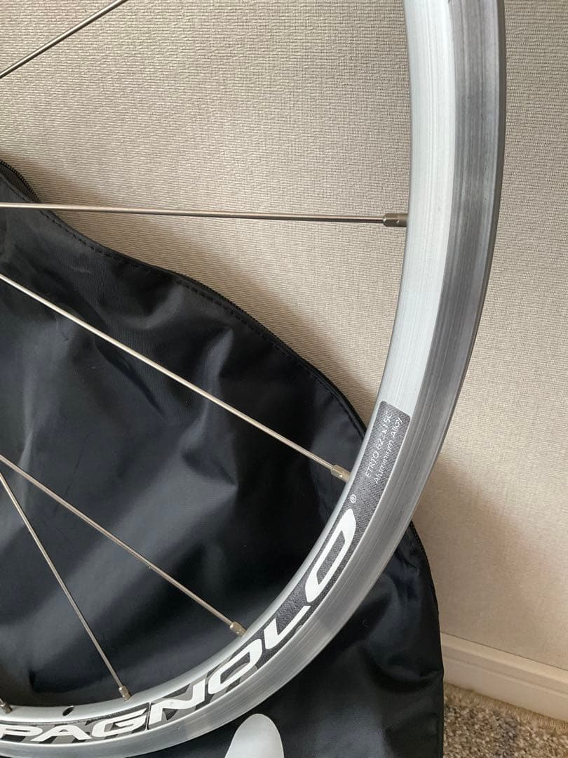 カンパニョーロ　カムシンホイール　シルバー　シマノ&カンパフリー