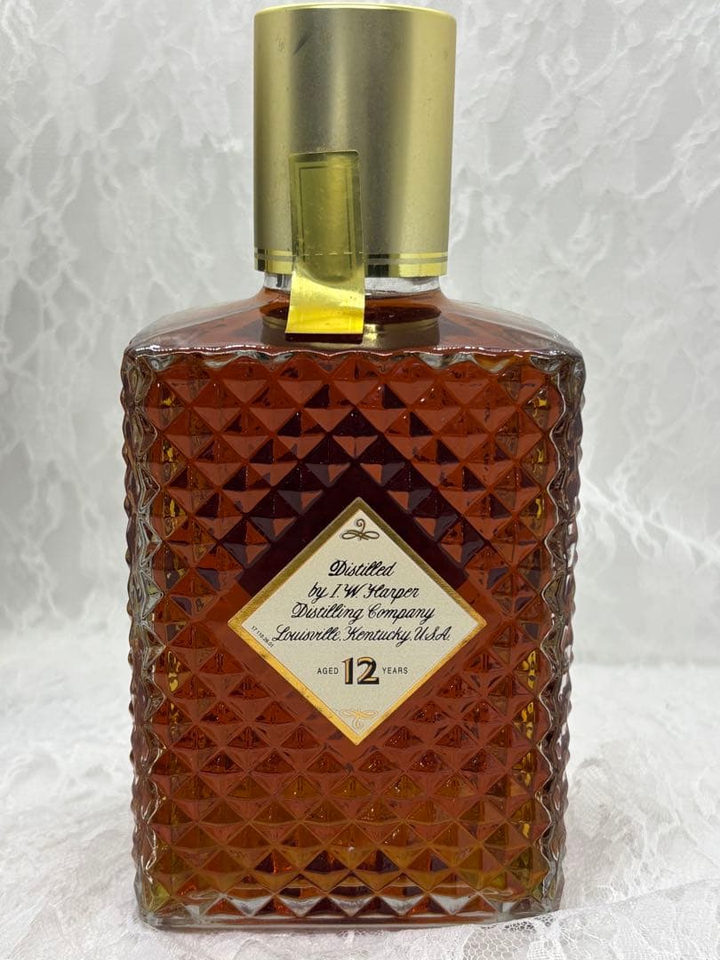 未開封I.W. HARPER 12年ウイスキー 43% 旧ラベル