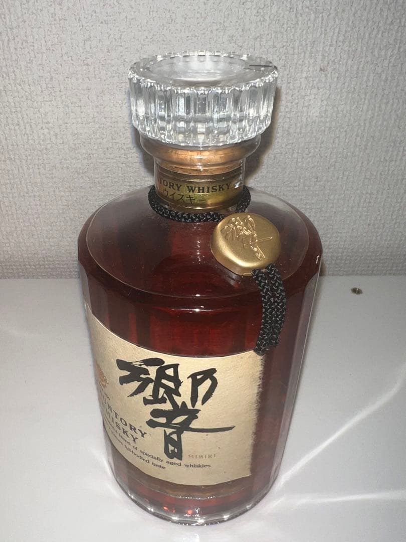 SUNTORY ／サントリー響　旧ボトル 裏ゴールドラベル 未開栓古酒