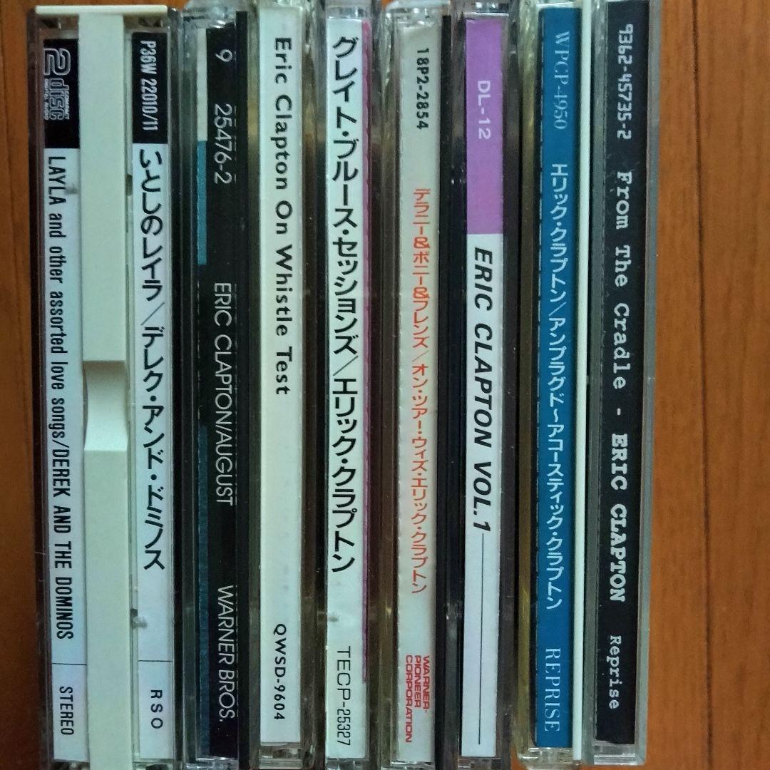 ERIC CLAPTON エリック・クラプトン CD album アルバム 8枚