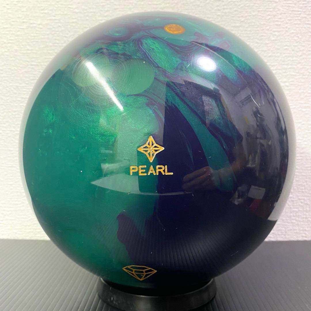 プラグ済み Gem Pearl 15P 人気 中古品 ボウリング ボール ロト