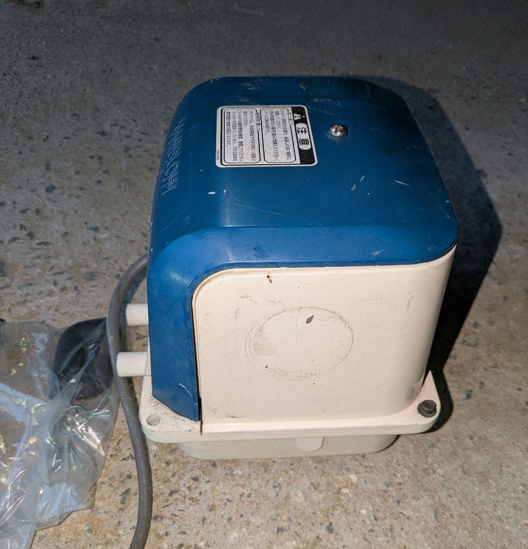 動作品　新品ゴムホース付　DUO-80 左ばっ気　ブロワー　エアー　右散気変更可