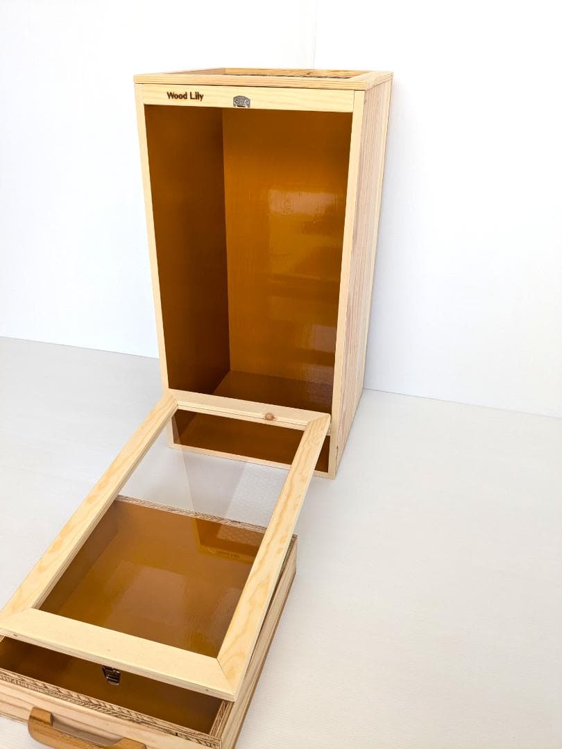 【アウトレット１点限定】縦型引き出し付きケージW301×D300×H592mm