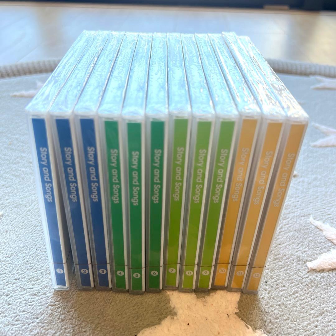 ディズニー英語システム　Story and Songs CD全12枚セット