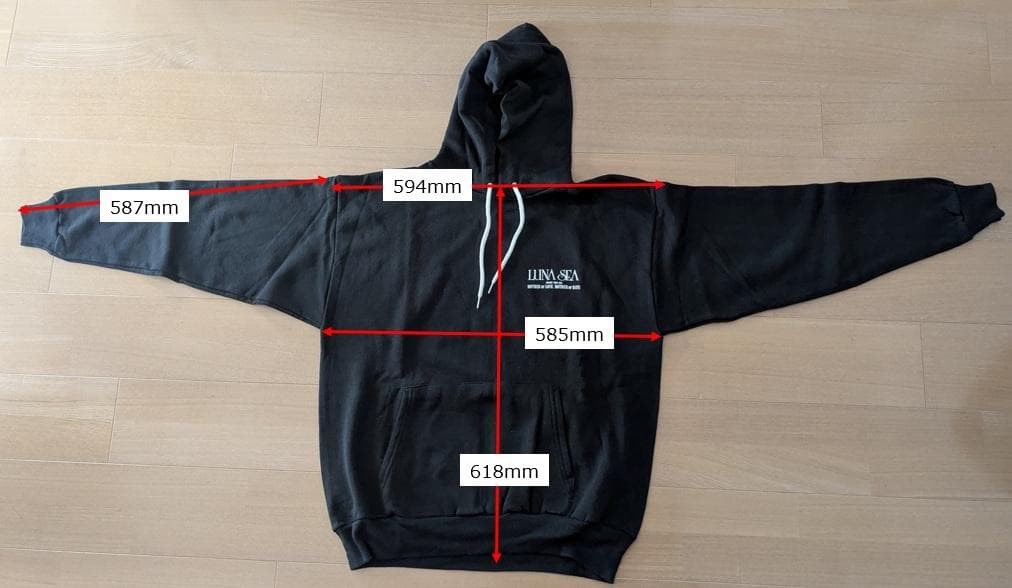 【非売品】(1995当時)LUNA SEA/MOTHERツアー CREWパーカー