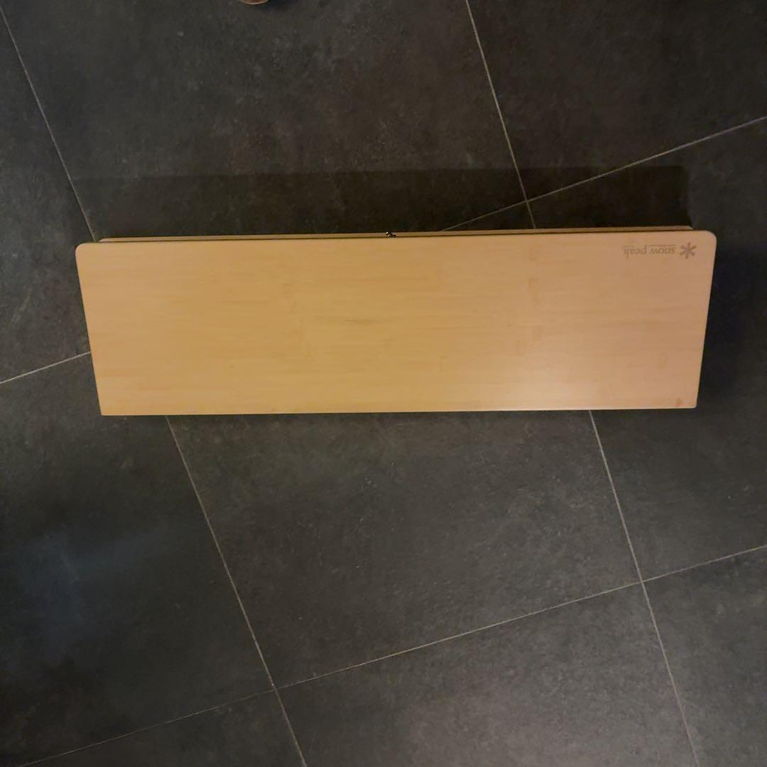 スノーピーク　ワンアクション ローテーブル 竹 アウトドア テーブル