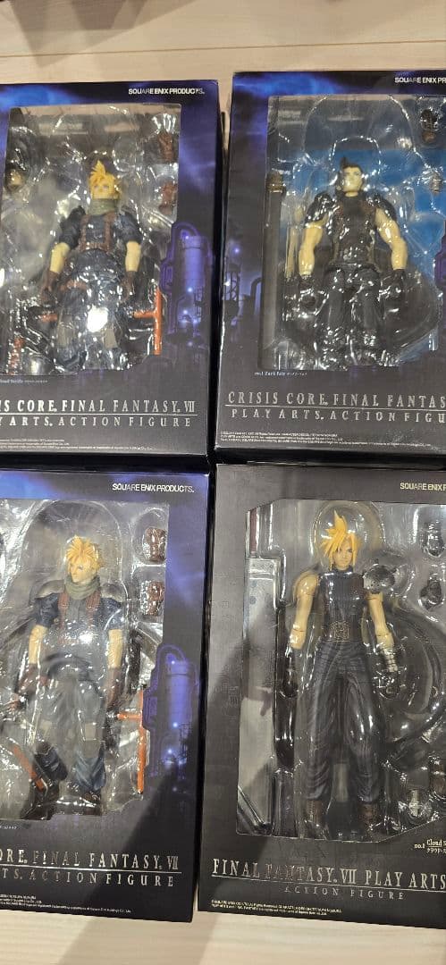 Crisis Core Final Fantasy VII フィギュアセット