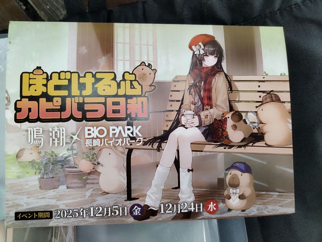 鳴潮 千咲 5点セット クリアファイル ポストカード×2 ホログラムチケット②