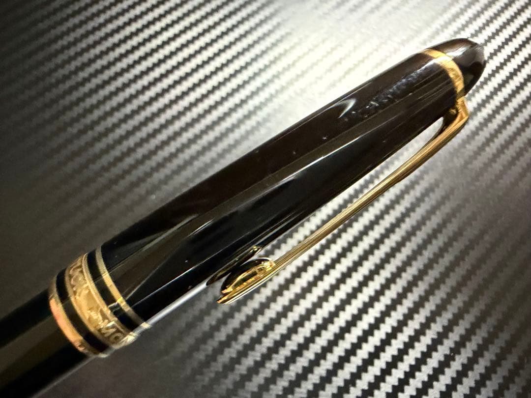 美品 モンブラン マイスターシュテュック 163 ローラーボール ブラック