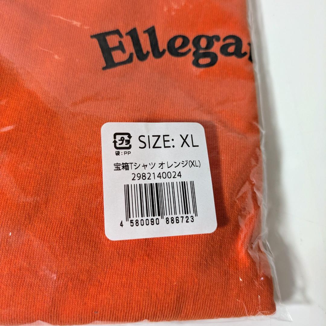新品未使用 ELLEGARDEN エルレガーデン 宝箱 Tシャツ オレンジ XL