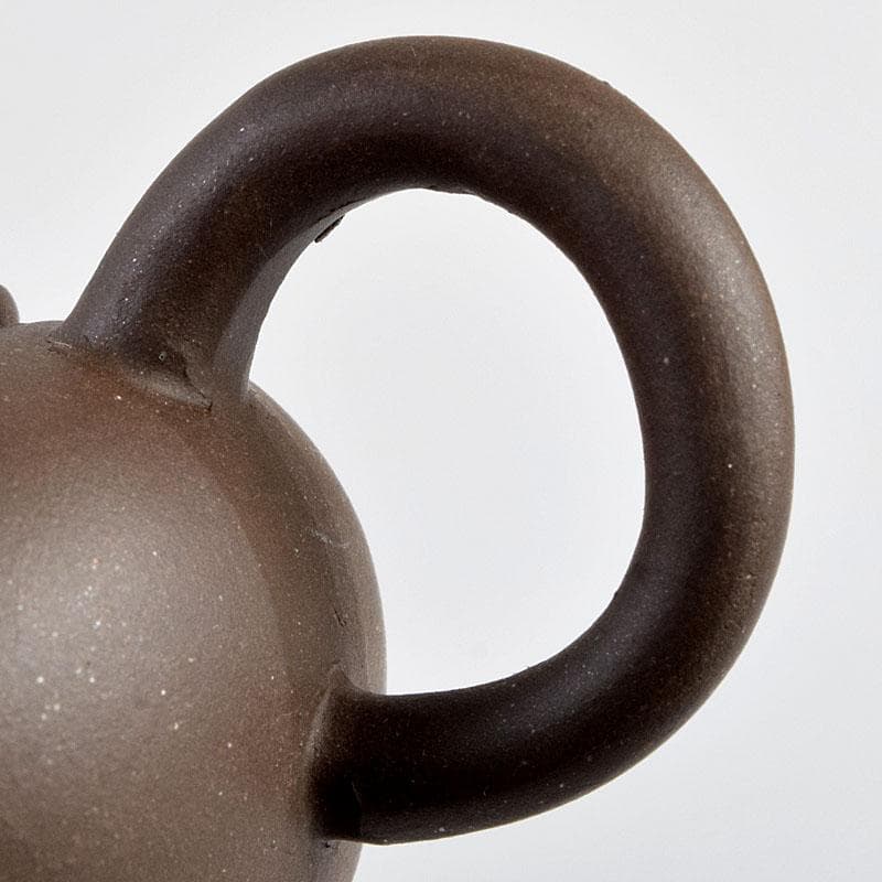 中国　紫砂　紫泥　急須　茶壷　在銘　C　9272