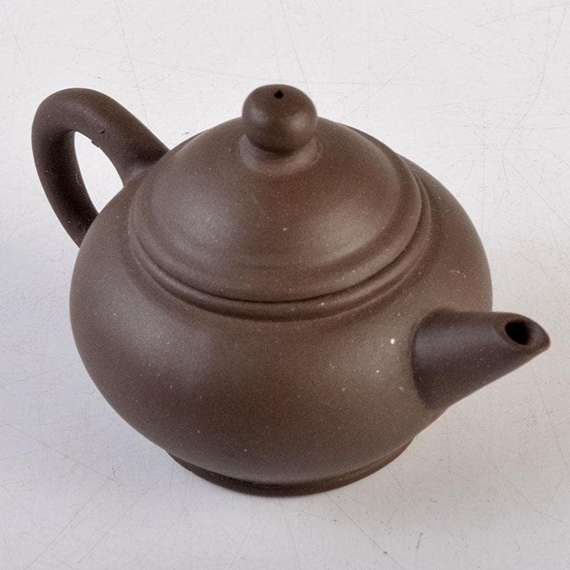 中国　紫砂　紫泥　急須　茶壷　在銘　C　9272