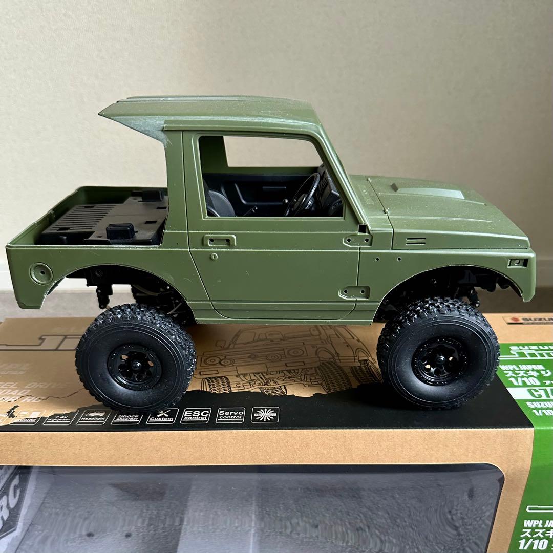 wpl c74 ジムニー　ボディカット済み