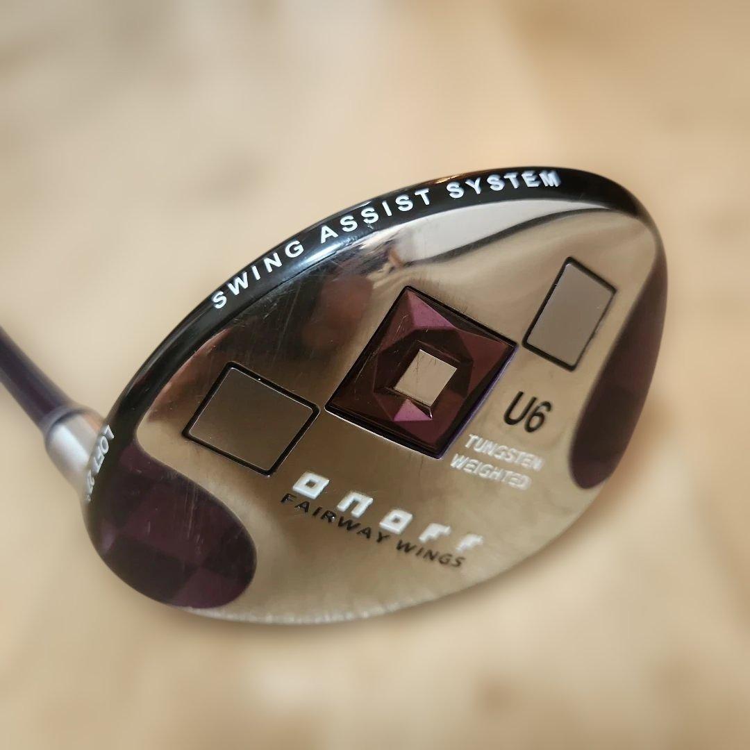 送料込み/グローブライドオノフ ONOFF レディース 6番UTY-27度