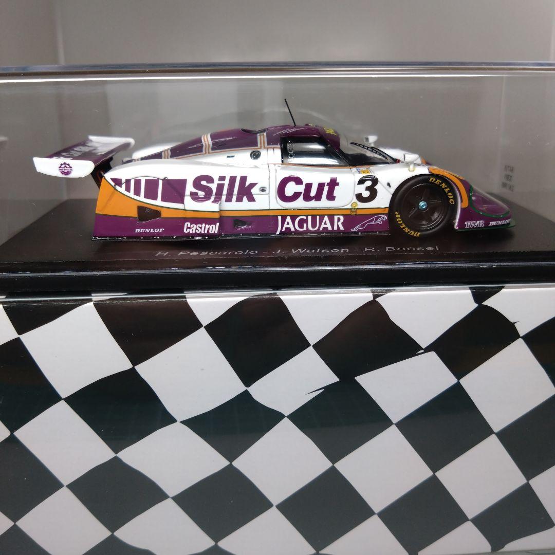 【美品】1/43スパークJaguar XJR-9 SilkCut LM1988