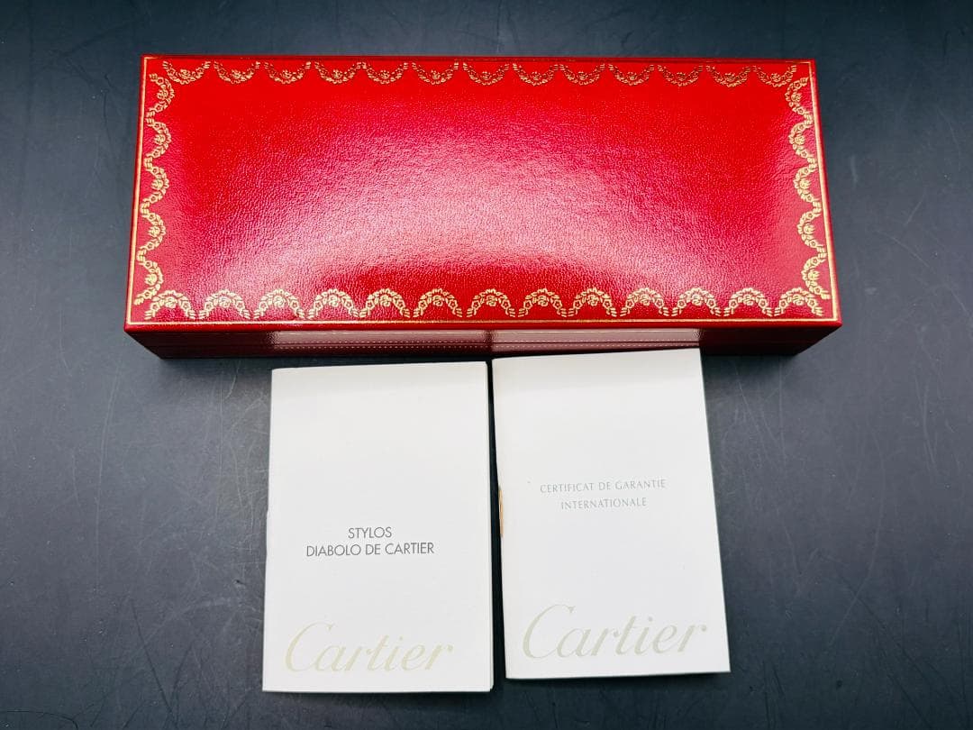 【美品/箱付き】Cartier ディアボロ ドゥ カルティエ 高級ボールペン