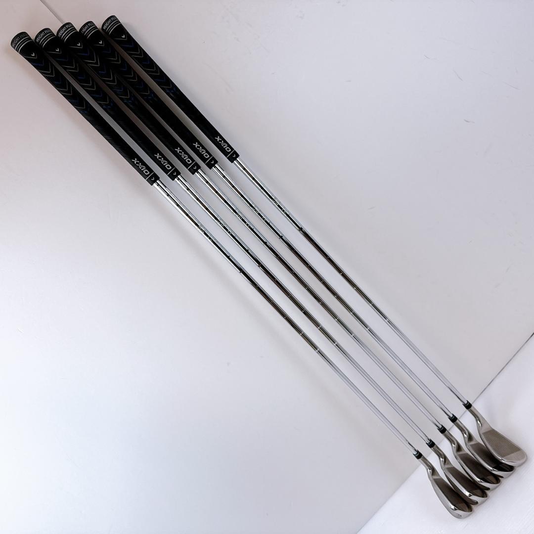 ゼクシオクロス（2021年）アイアンセット　5本　純正スチール（R）／XXIOX