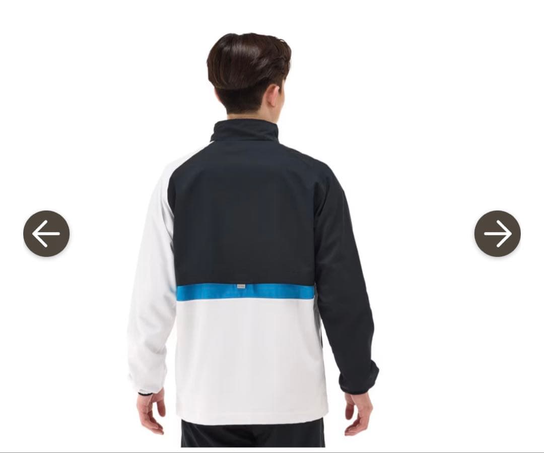 ヨネックス ユニ裏地付ウィンドウォーマーシャツ　70101