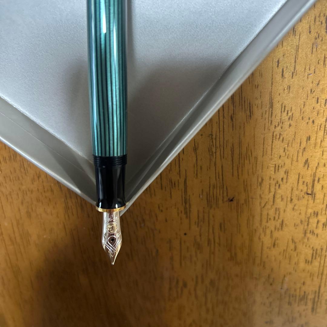 Pelikan スーべレーンM400グリーンストライプ