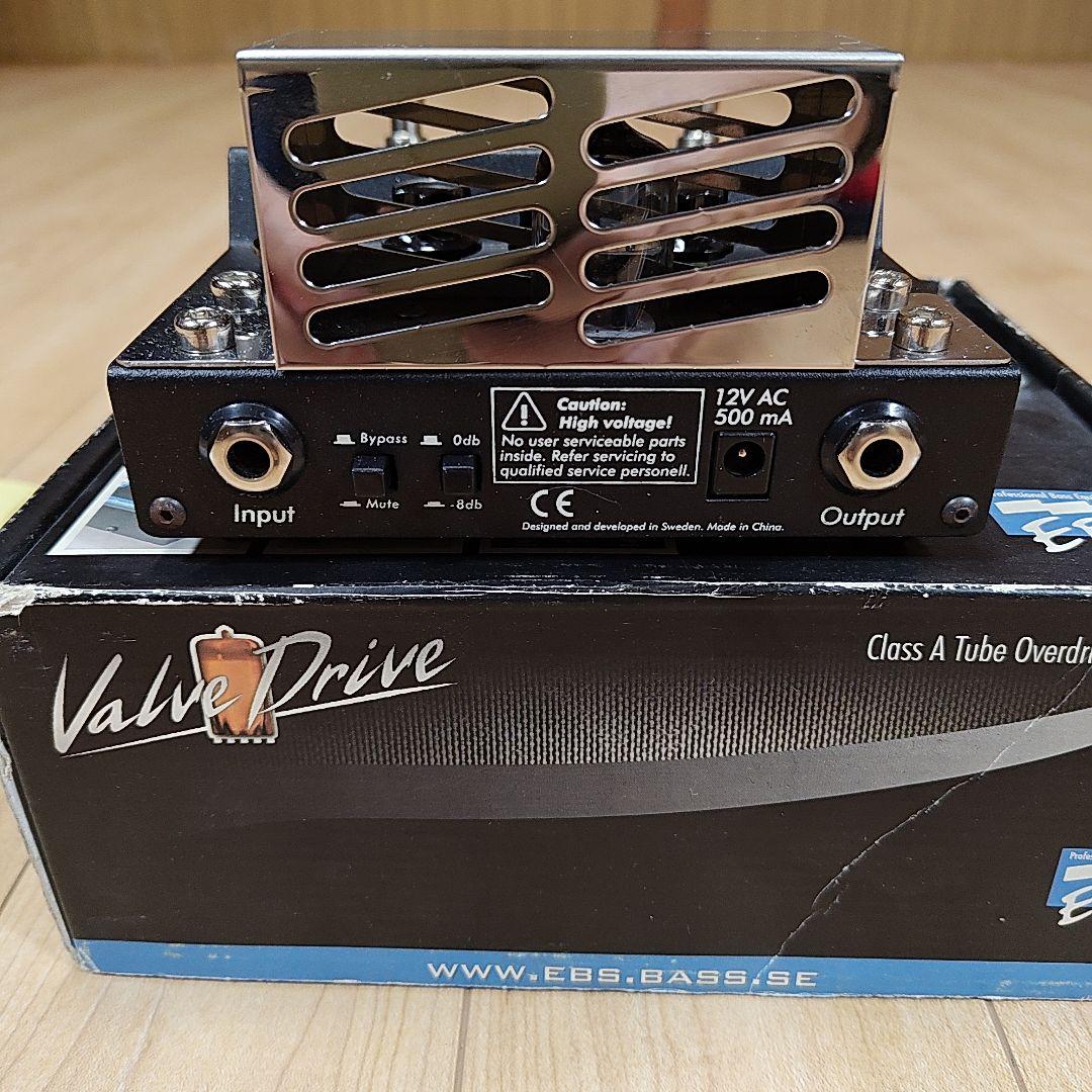 真空管 プリアンプ エフェクター EBS Valve Driveオーバードライブ