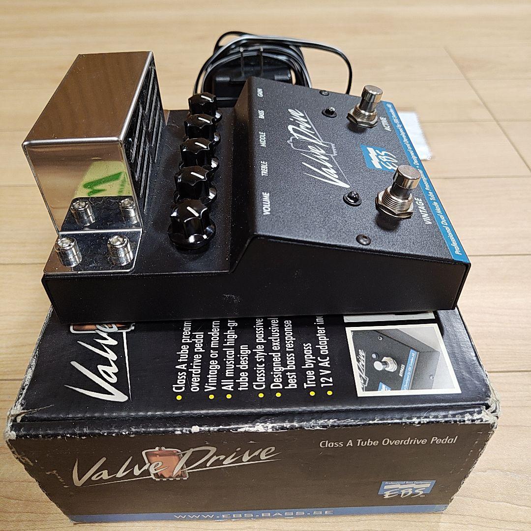 真空管 プリアンプ エフェクター EBS Valve Driveオーバードライブ