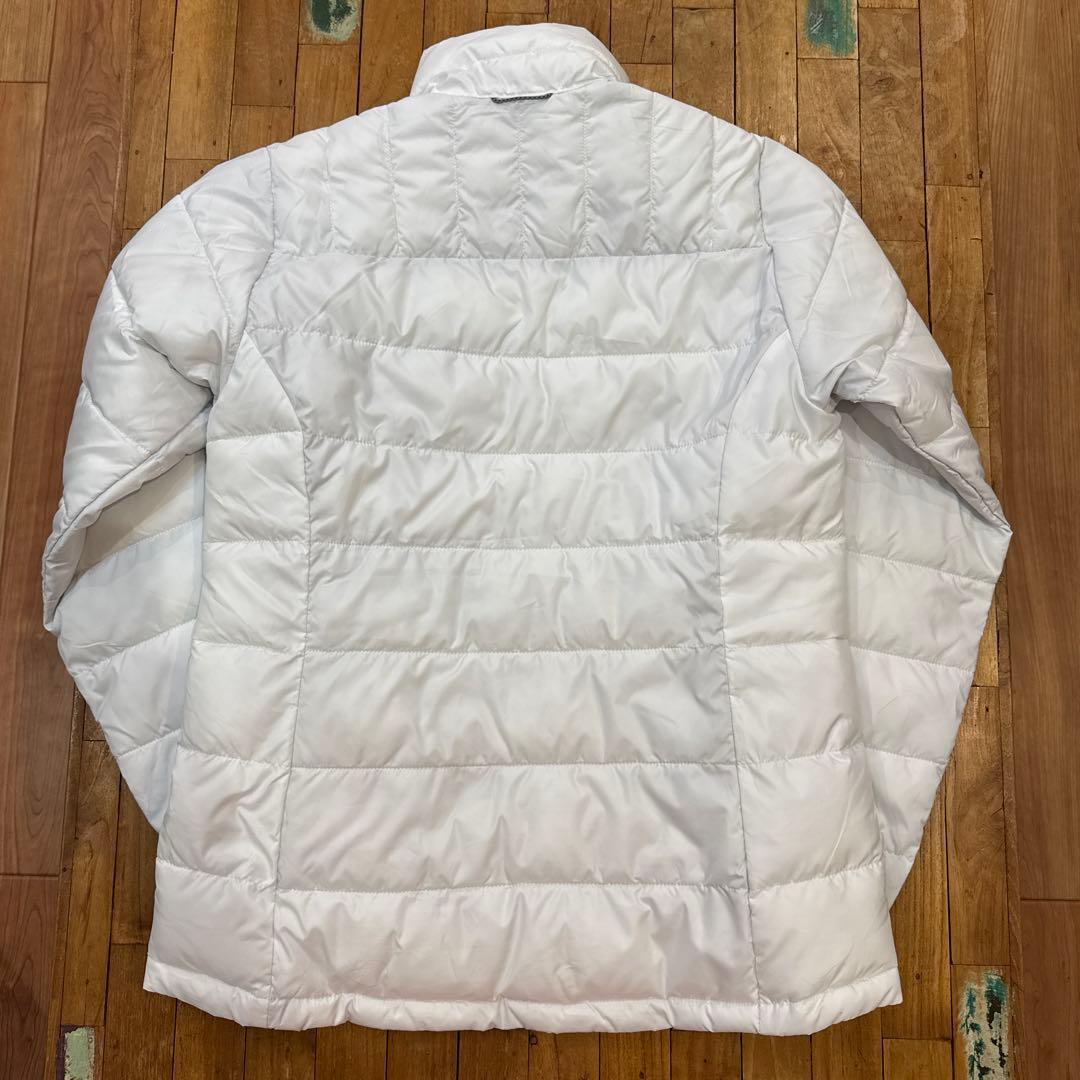 コロンビア　Columbia フード付きアウターウェア 黒白　インナーダウン