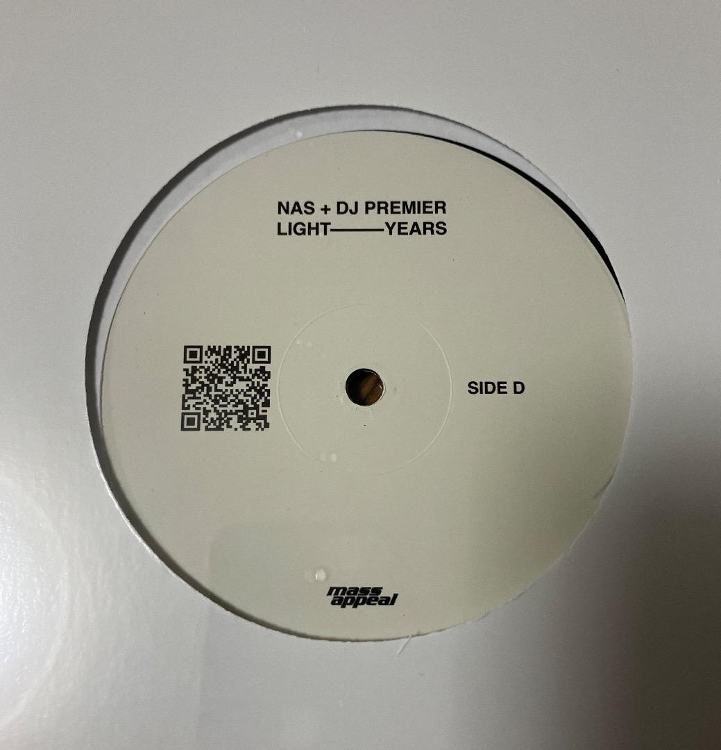 Nas & DJ Premier / Light-Years 2LP ブラック