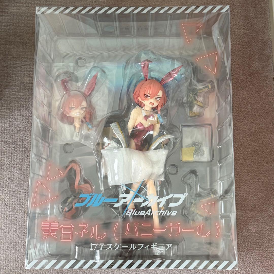 開封済み ブルアカ 美甘ネル(バニーガール) スケールフィギュア