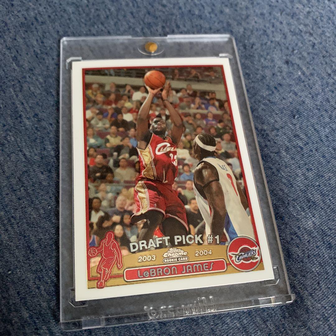 希少 Lebron James Topps Chrome ルーキーカード