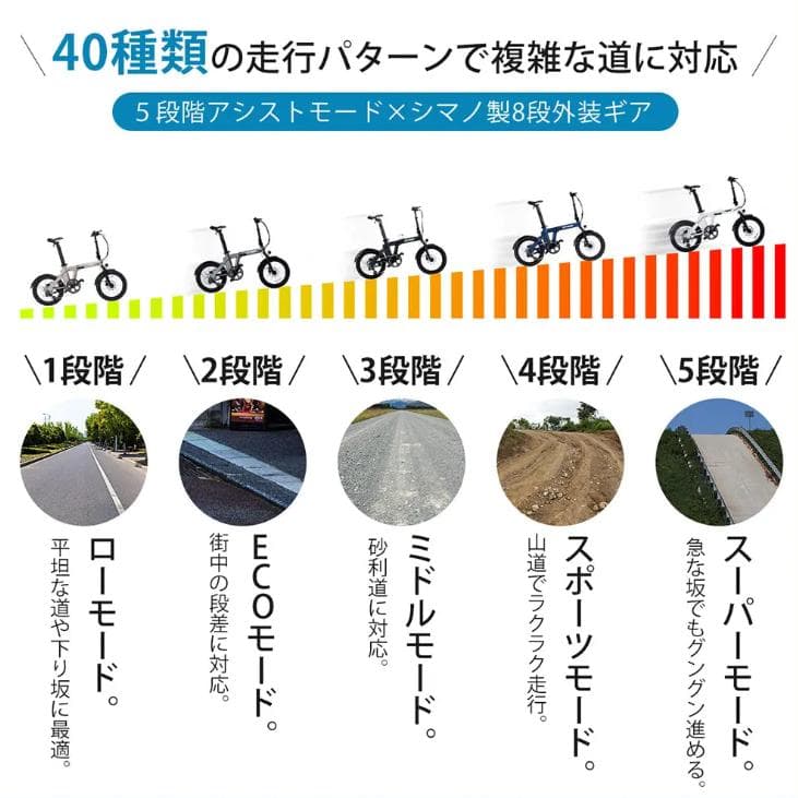 【過去最大割引！ 】電動アシスト自転車 ERWAY A02 ゴールド