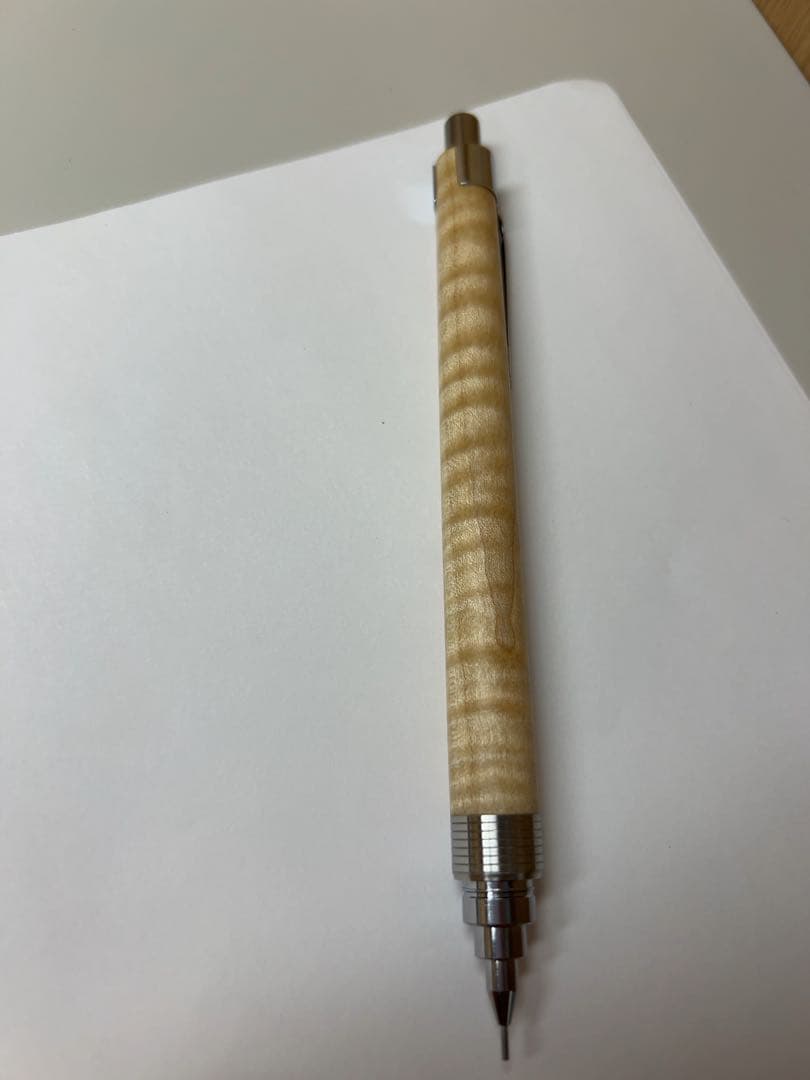 handwood 楓 縮み杢 0.5mm 検索用→ 野原工芸 工房楔