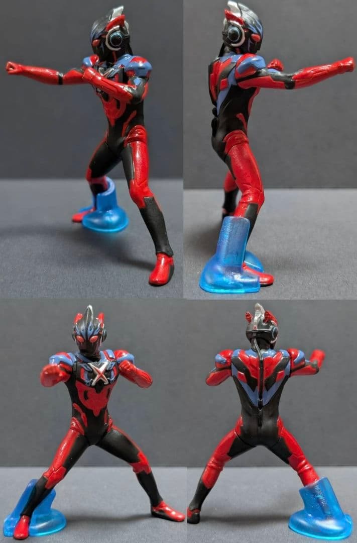 ＨＧシリーズウルトラマン（ダークネス軍団）改造リペイント全４種