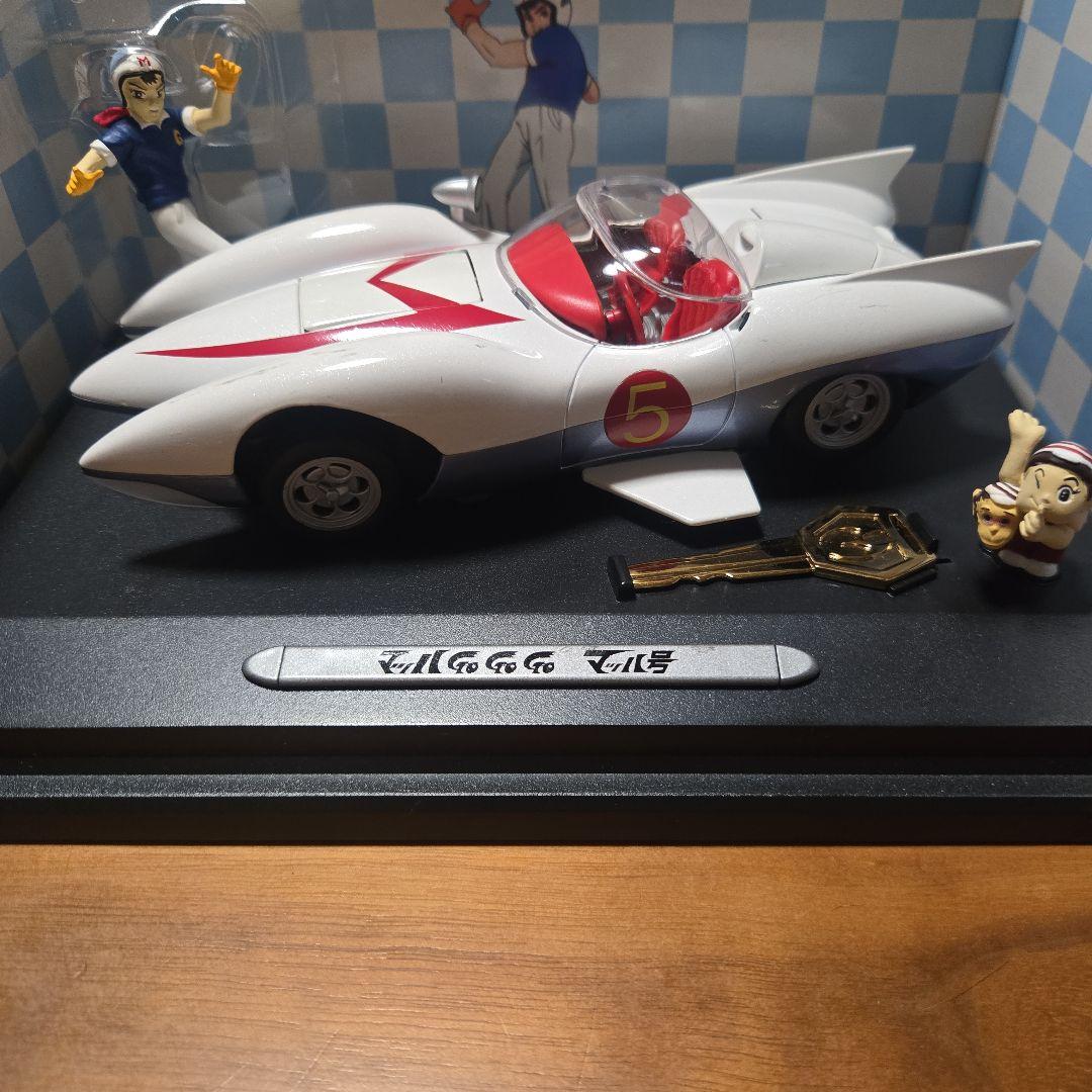 マッハGo Go Go のユニファイブ製、超真合金 マッハ号( ミニカー付き)