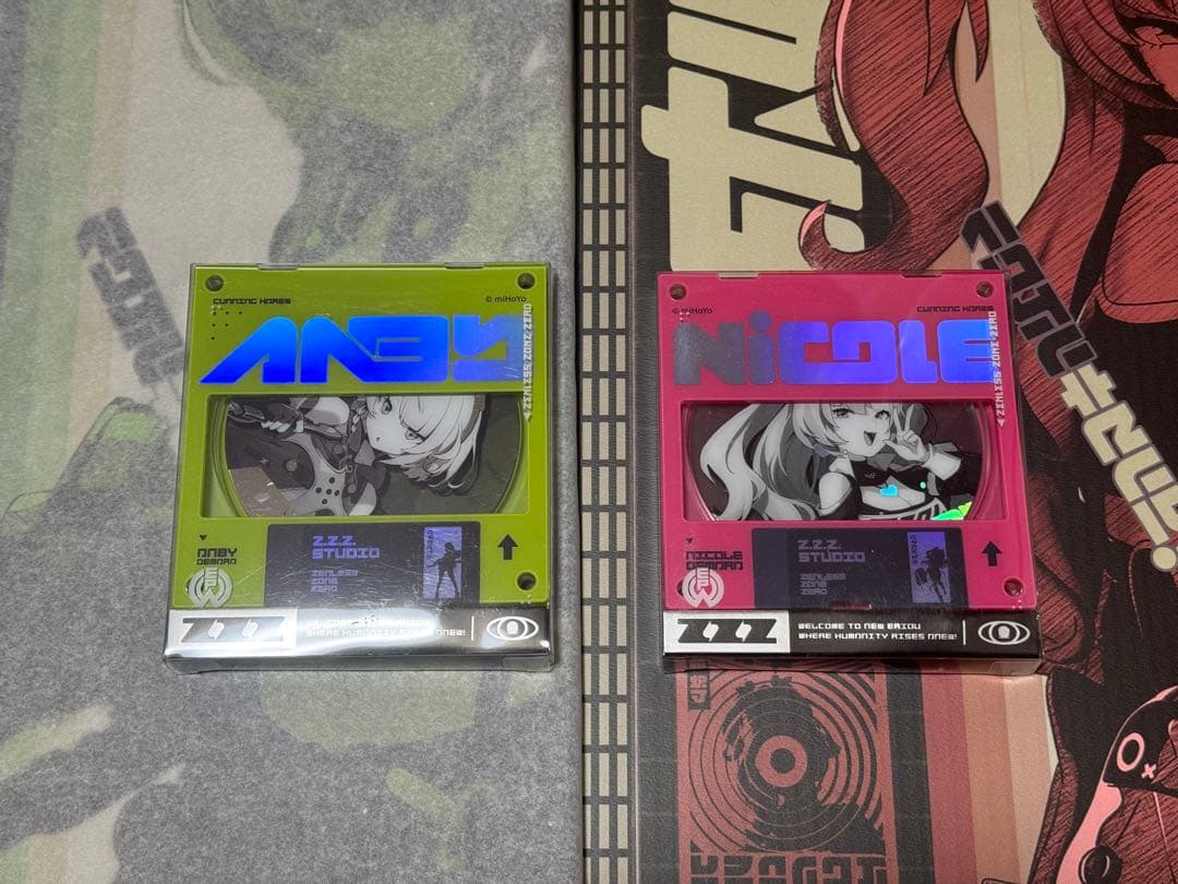 【未開封】　ゼンゼロ　フィギュア　ニコ　アンビー　ハヤスギボンプ　＋　ファミ通