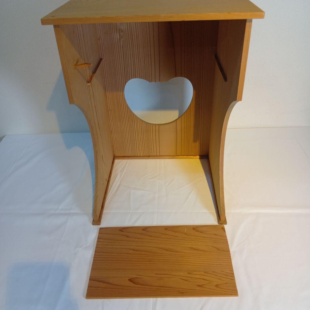 茶道具　抱清棚　杉木地　紙箱