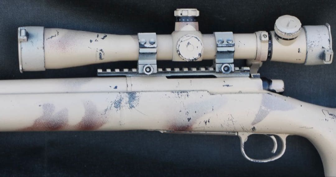 タナカワークス　M24 SWS AIR 迷彩色 スコープ付