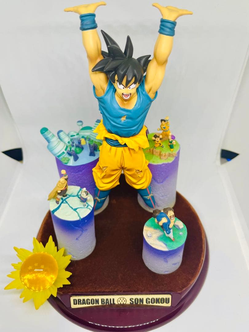 【超希少】ドラゴンボールセレクション 巻七 孫悟空 元気玉 フィギュア