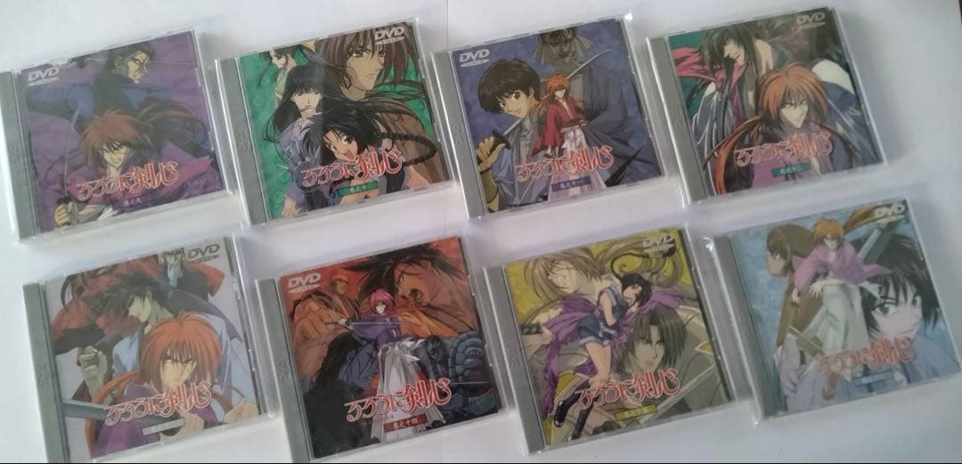 るろうに剣心-明治剣客浪漫譚-　DVDセット　旧アニメ　美品