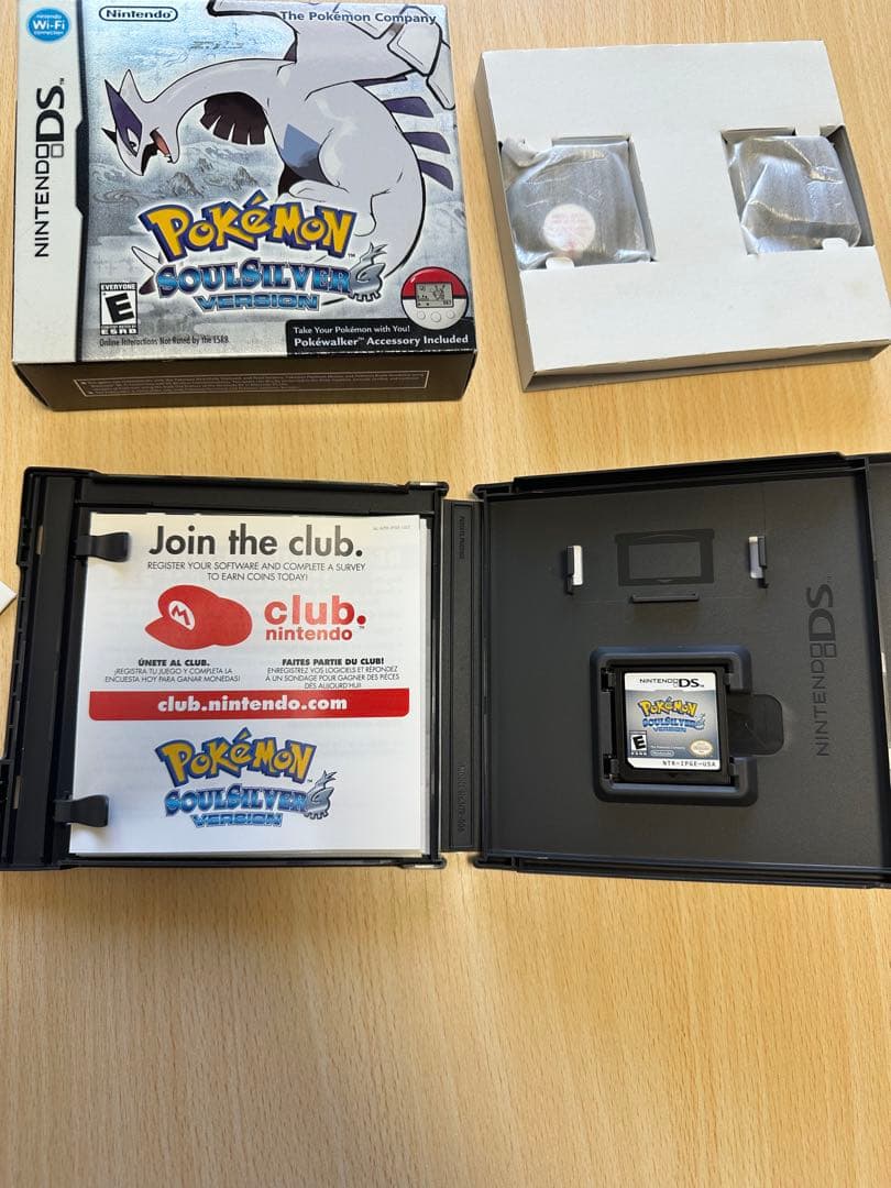 ポケモン ソウルシルバー SS 北米版 nintendoDS