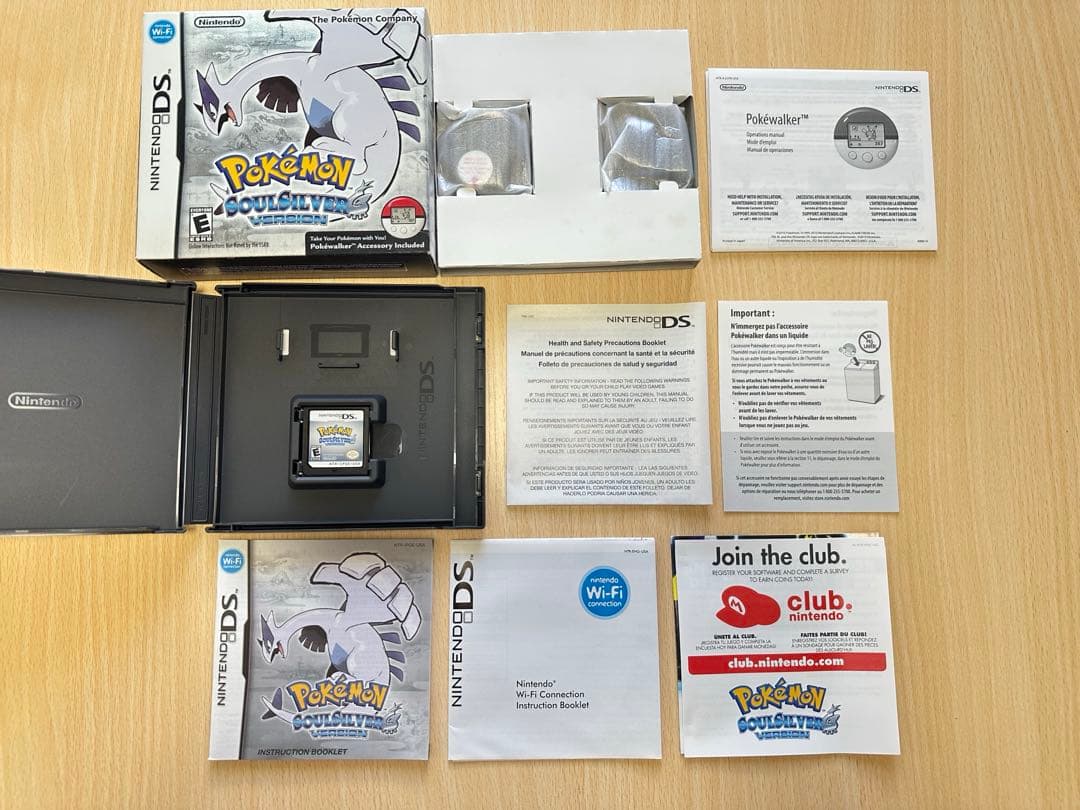 ポケモン ソウルシルバー SS 北米版 nintendoDS