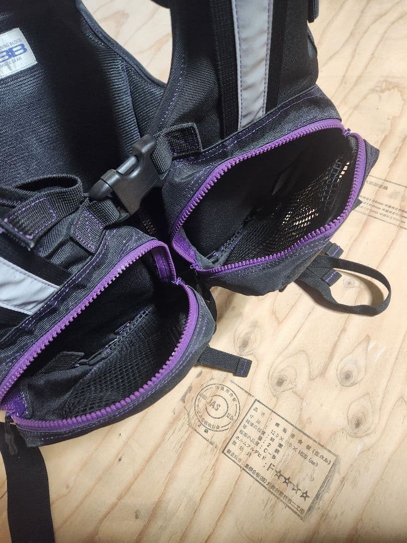 リバレイ　RBB ゲームベスト　フローティングベスト　美品　ライフジャケット