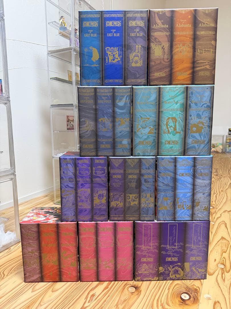 【新品未使用】ワンピース コミック 一巻〜百四巻 ボックス