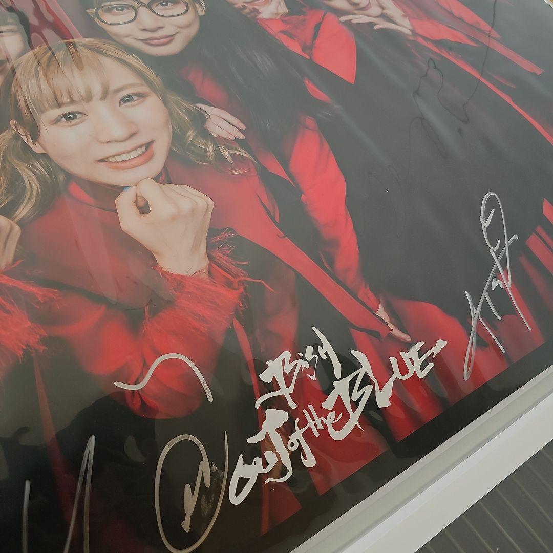 BiSH out of the BLUE メンバーサイン入りポスター