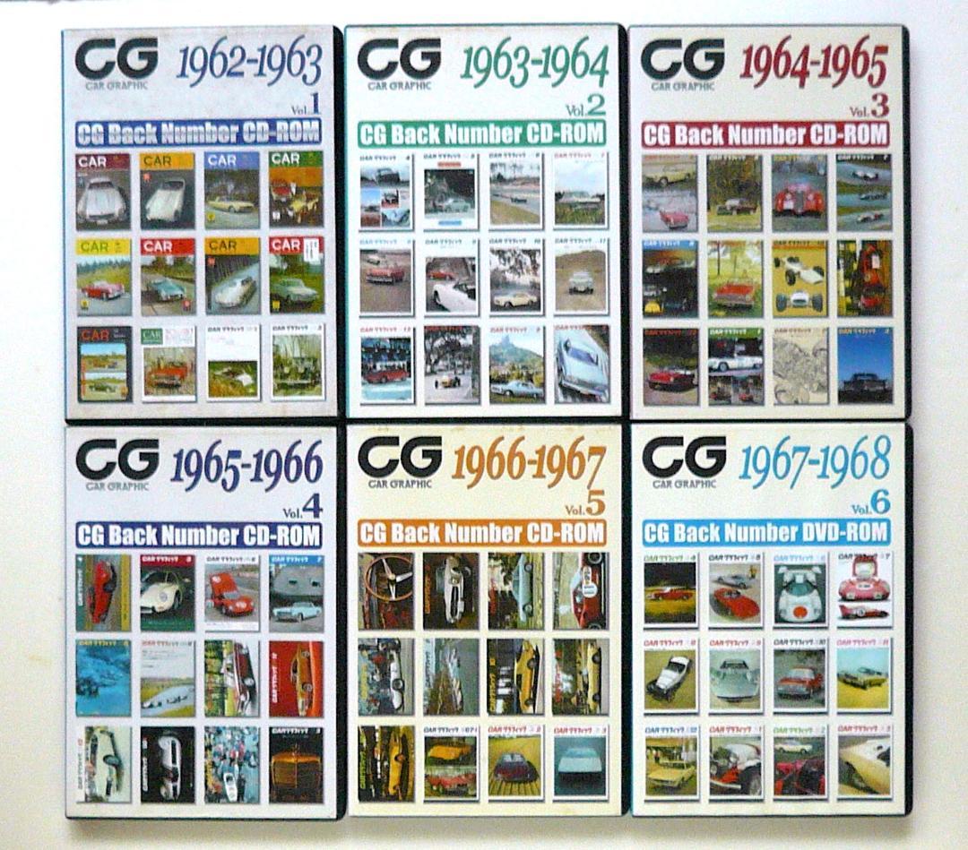 CG Back Number CD-ROM 6巻セット