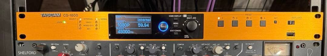 TASCAM CG-1800 マスタークロックジェネレーター