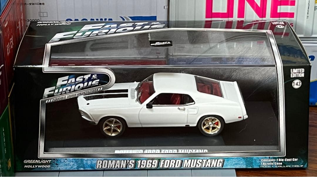 グリーンライト 1/43 ワイルドスピード 69 マスタング 69 カマロ