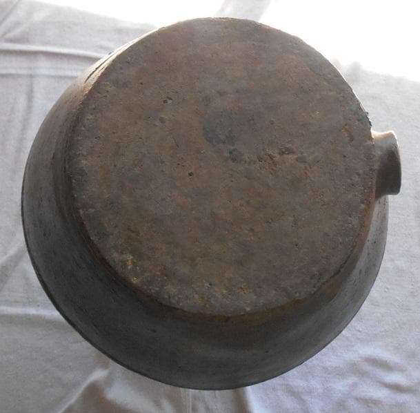 花入り 　古い甕　骨董品　花瓶　古美術