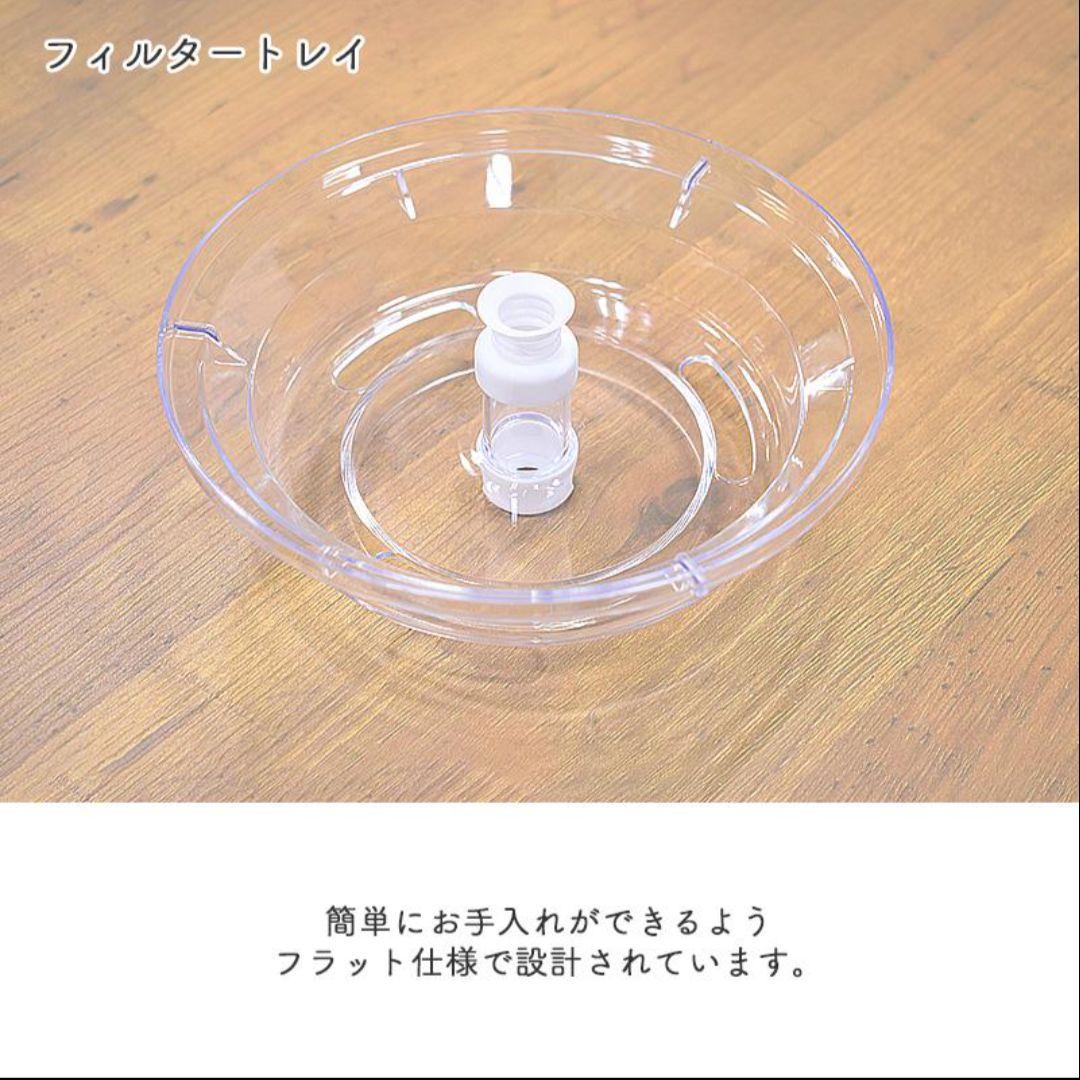 犬猫✨️自動給水器 GEX ピュアクリスタル セラモ ホワイト 1.8L