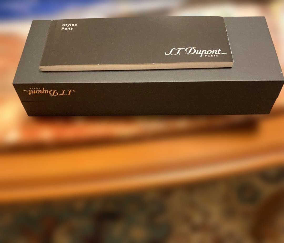 S.T.デュポン ボールペン エリゼ ブラック&ゴールド
